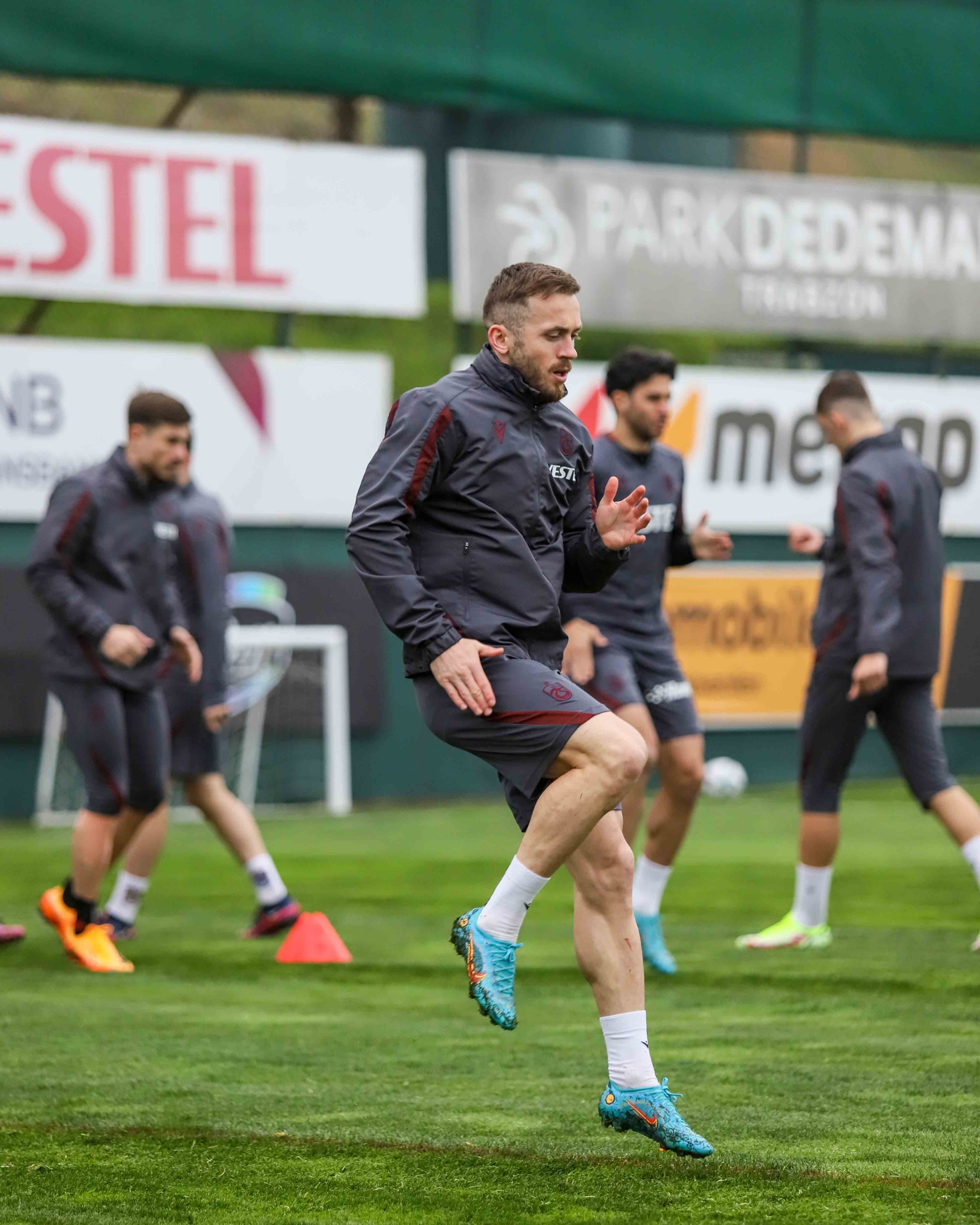 Trabzonspor Gaziantep Maçına Hazırlanırken