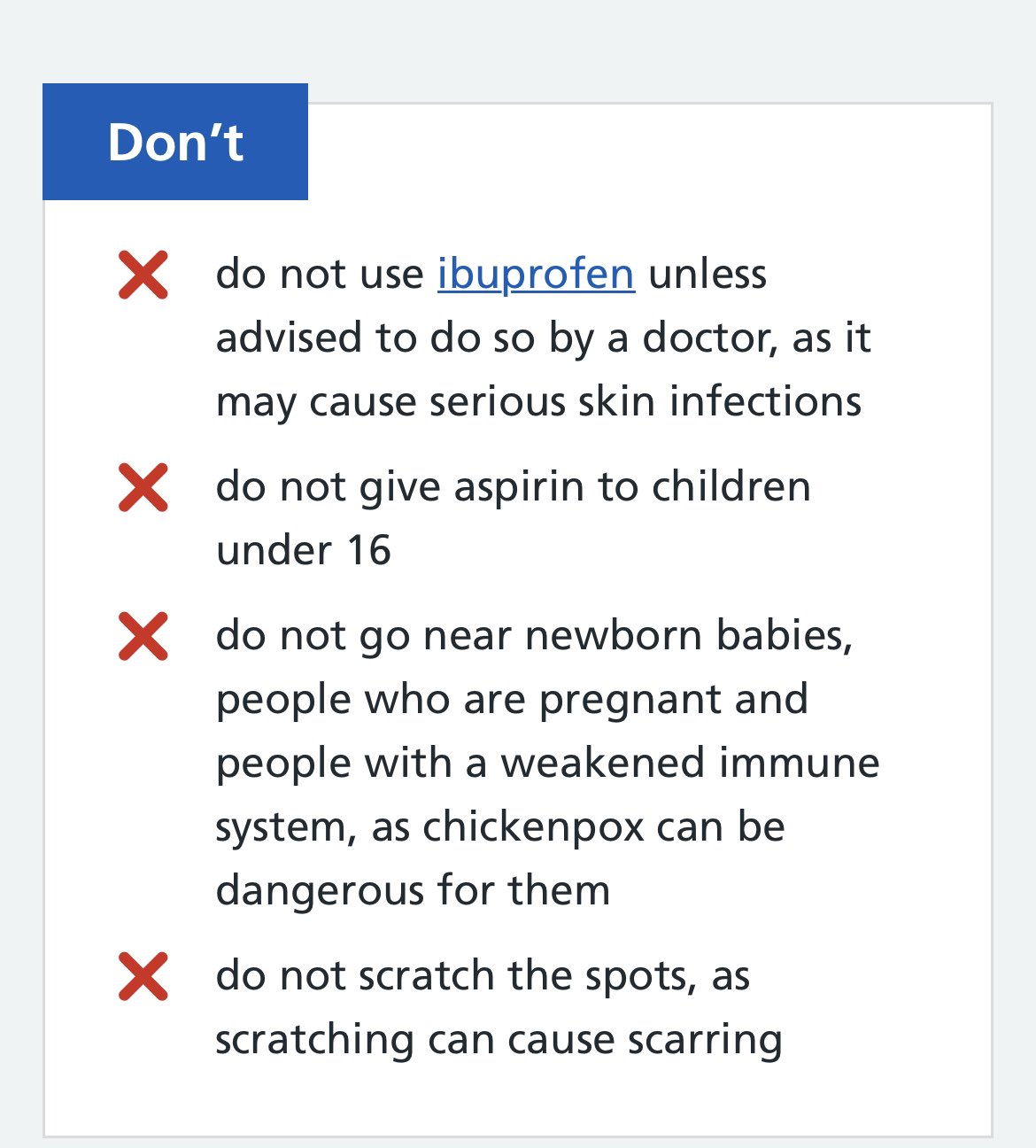 Damian Roland on Twitter: "Good news to see ibuprofen can now be
