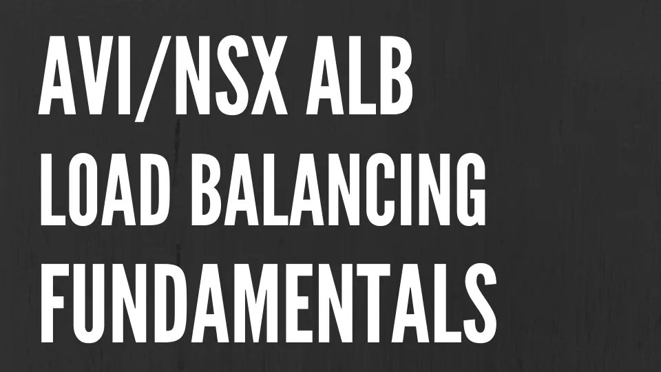 TrainTechBytes's tweet image. If you haven&apos;t seen Avi Networks/NSX Advanced Load Balancer, you&apos;re seriously missing out. In our Avi Fundamentals course, we walk you through the full deployment of Avi/ALB, as well as configuration! Check it out @ buff.ly/3iXJteM