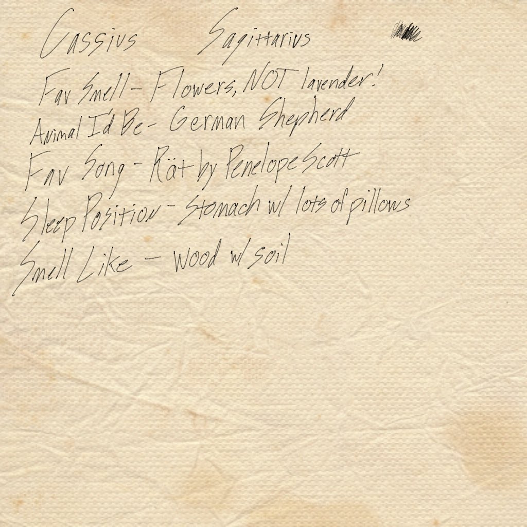 TwinStrangersP's tweet photo. Next, we have the group lead and biologist, Cassius! They gave us— oh… uh… ew, it looks like a… slightly used napkin… At least they answered most of the questions! https://t.co/PFnbxGKrG4