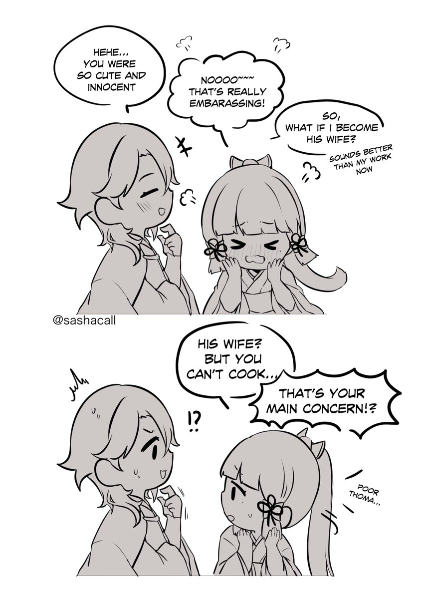 kamisathoma and childhood crush 