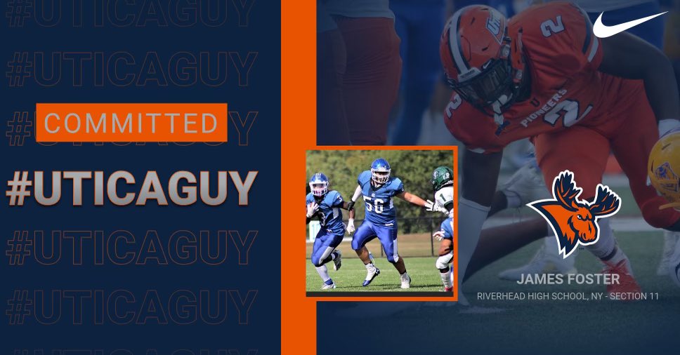 I will be committing to Utica thank you to everyone who recruited me and supported me along the way I’m very grateful for the opportunity to continue my academics and football.<a href="/CoachGerbino/">Joe Gerbino</a> <a href="/LIBasketball23/">LI Sports Fanatic 🏈🏀⚾️</a> <a href="/LIBLITZ/">LI BLITZ</a> <a href="/CoachFaggiano/">Blaise Faggiano</a>