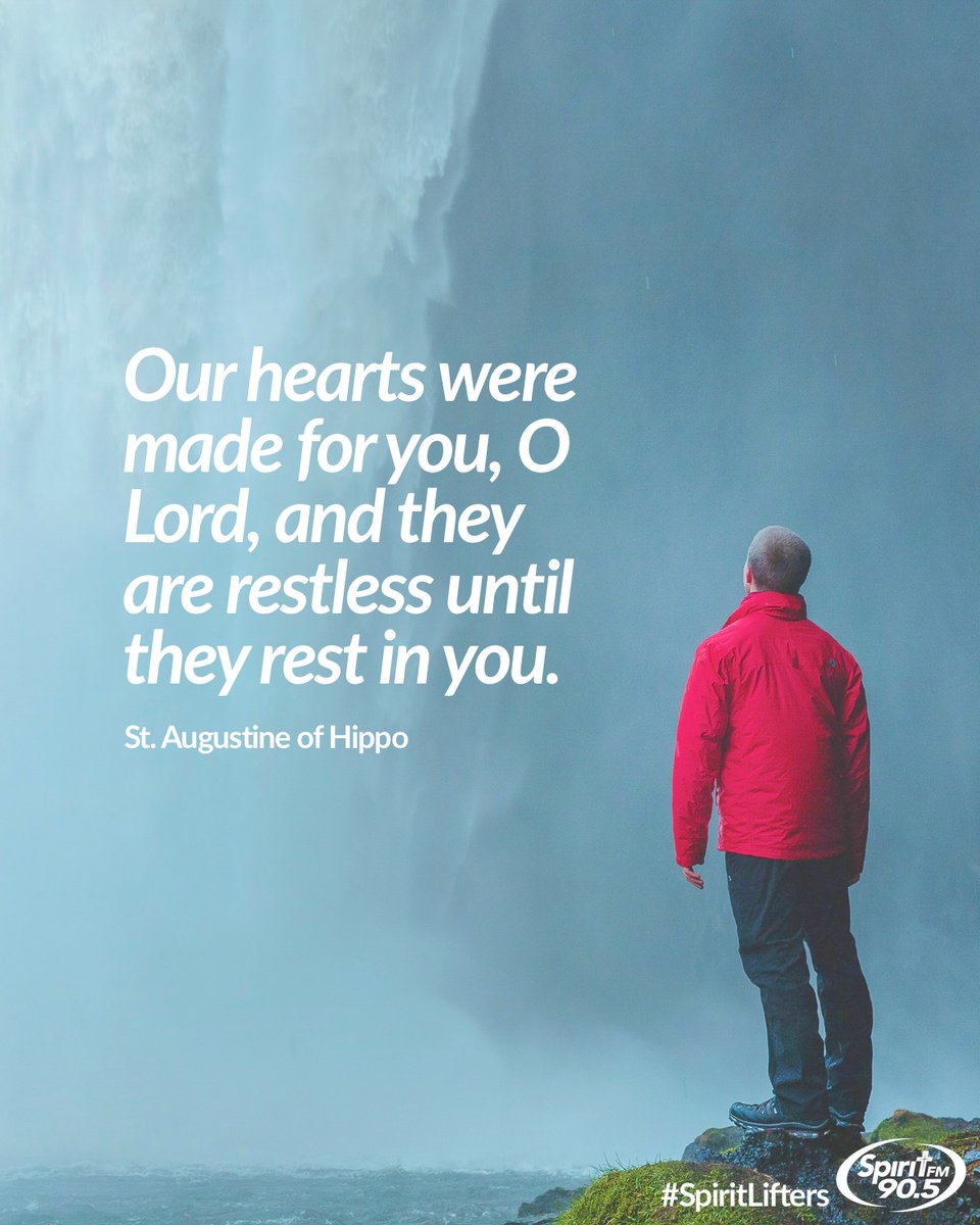 ItsMySpiritFM's tweet photo. Lord, bring your rest to our minds and hearts today. 🙏 #SpiritLifters #LiveWithSpirit
#Rest #TimeForRest #SpaceForRest #Relaxation #Peace #Peaceful #ChristianRadio #Catholic #Christian #TampaBay #Radio https://t.co/saJasPbfqe
