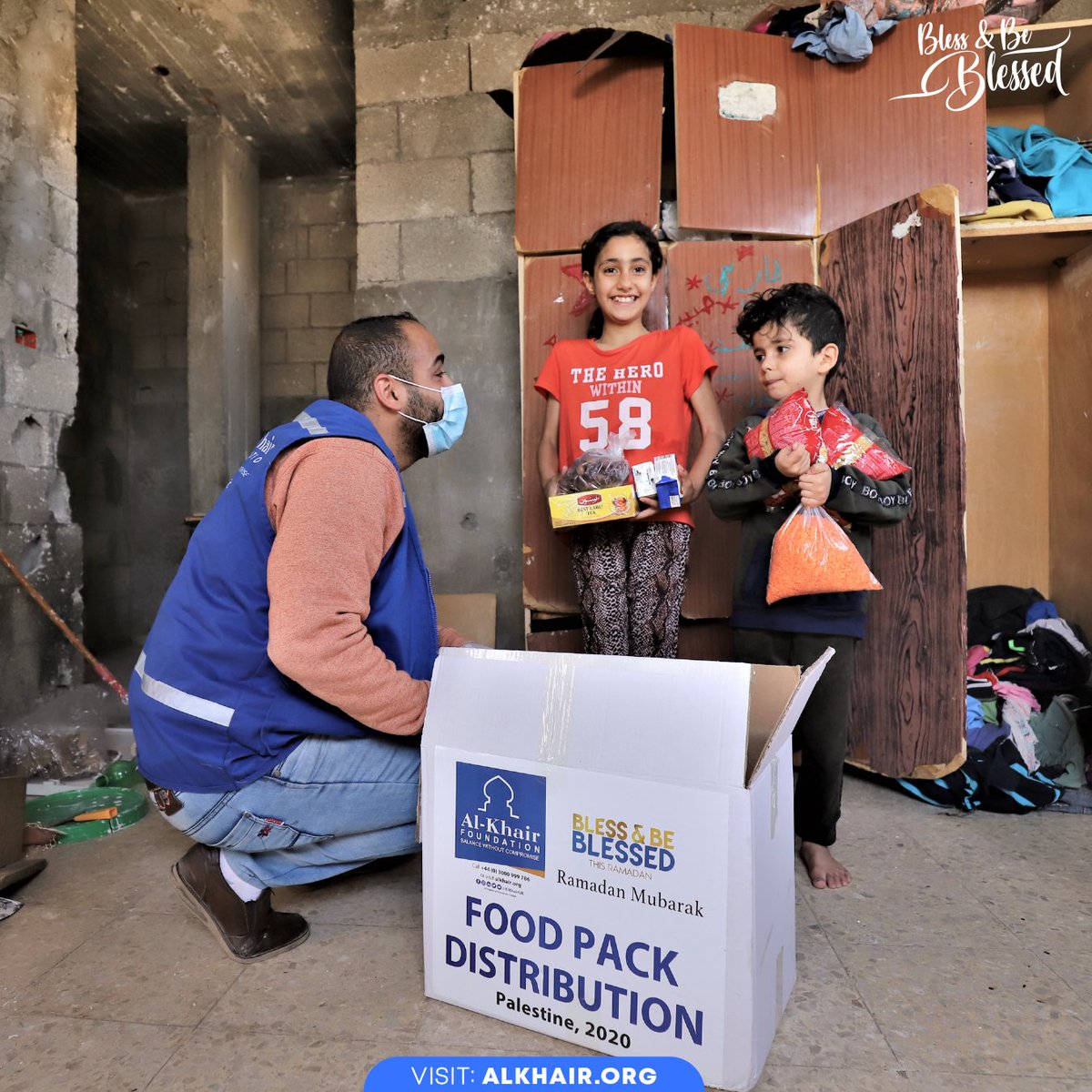 AlKhairUK's tweet photo. This Ramadan, feed a family around the world from just £50!

visit: https://t.co/IAKLUupHMN or call 03000 999 786

#Ramadan #foodpack #ramadan2022 #blessandbeblessed #food #happy #grateful #kindness #alhamdulillah #bekind #feedthehungry #palestine #children https://t.co/HKL1vwoUJi