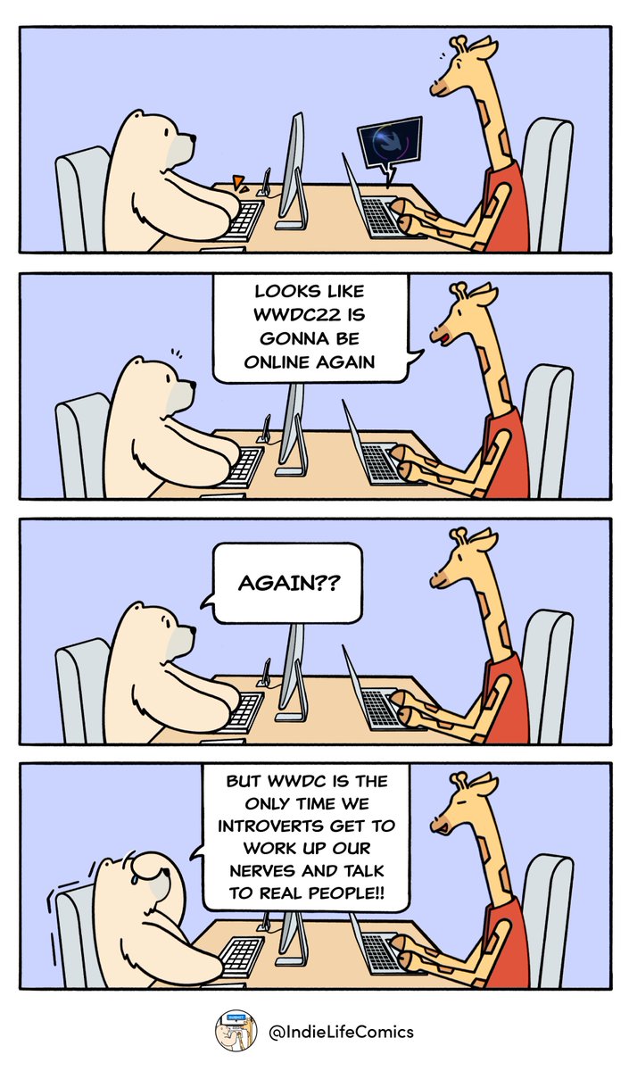 #WWDC22 is coming 🥳