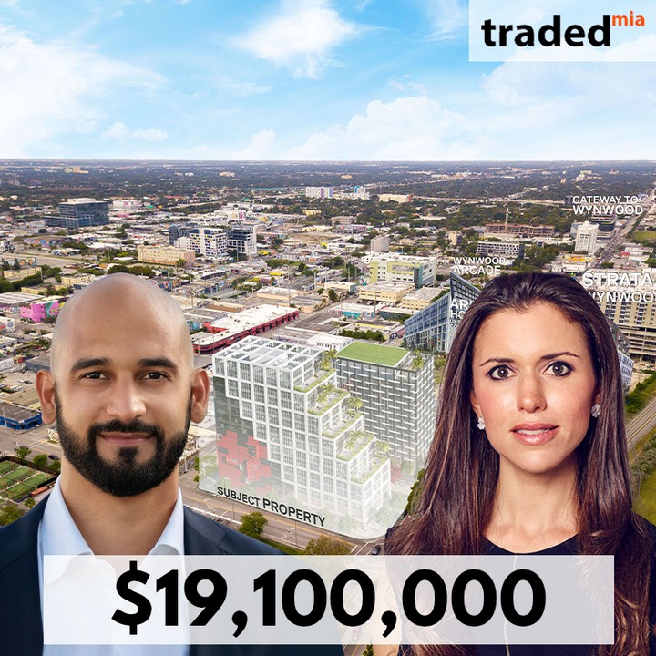 SALE
IMAGE: Juan Andres Nava & Jenny Bernell
DATE: 03/31/2022
ADDRESS: 2000 N Miami Ave
MARKET: Wynwood, Miami
ASSET TYPE: Development Site

BUYER: Clearline Real Estate - Jenny Bernell
BROKER: Jua...

View more details on Insta: https://t.co/Dv47WEH7Ip https://t.co/k6g6tzGbL0