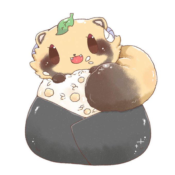 たぬきおにぎりのtwitterイラスト検索結果 たぬきおにぎりのtwitterイラスト検索結果