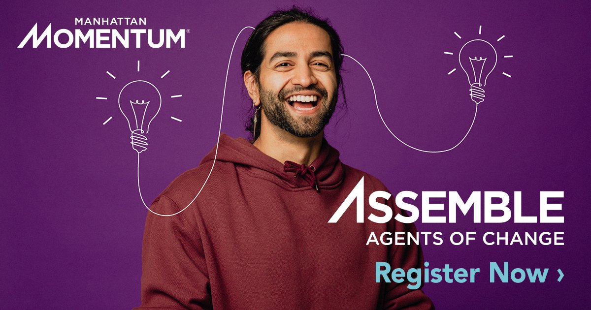Our annual conference #Momentum2022 is back on May 23-25! Don't miss your opportunity to assemble w/other agents of change for 2 days of thought-provoking content from the most creative minds in the industry. Register today: ow.ly/paTt103xs1s