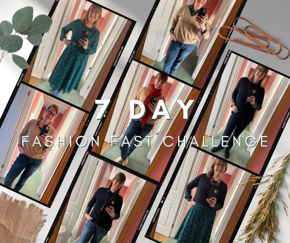 What is a Fashion Fast? Why do one, and what surprising lessons can be learned? Here's how we tackled a 7 day Fashion Fast in our Facebook group: frankieandruby.co.uk/blogs/sustaina…