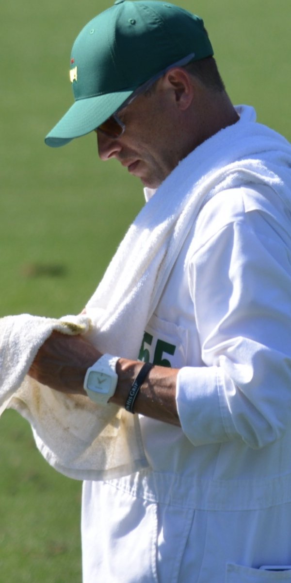 ScottNLehman's tweet photo. @InHisGripGolf goes inside the ropes at @TheMasters with caddy @T_Setter sporting our wristband…who needs a free one? First (25) that
1. Like
2. Retweet 
3. Direct message me will get one https://t.co/R2vn7qCjVe
