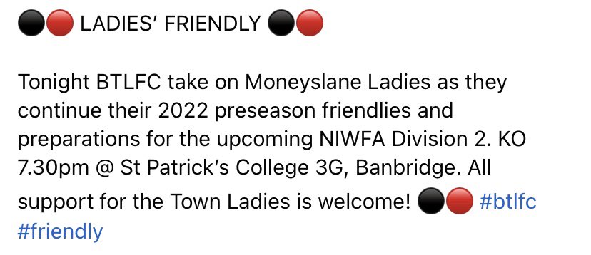 BanbridgeTownLadies tweet media