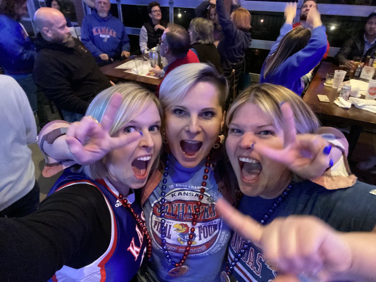 That #ku championship win though! 💙🏀❤️ It’s a good time to be a #Jayhawk! #MarchMadness