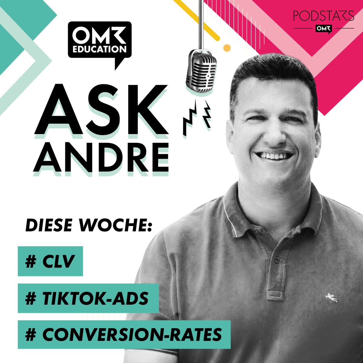 andrealpar's tweet photo. Neue Folge des #AskAndre #Podcasts ist live!
https://t.co/37lBWyrHVE
Themen: #CustomerLifetimeValue vs Preise bei Google und Facebook, Ads auf neueren #SocialMedia Plattformen wie TikTok und wie man #ConversionRates antizipieren kann.
#marketingpodcast #onlinemarketing https://t.co/b96zBn6yGU