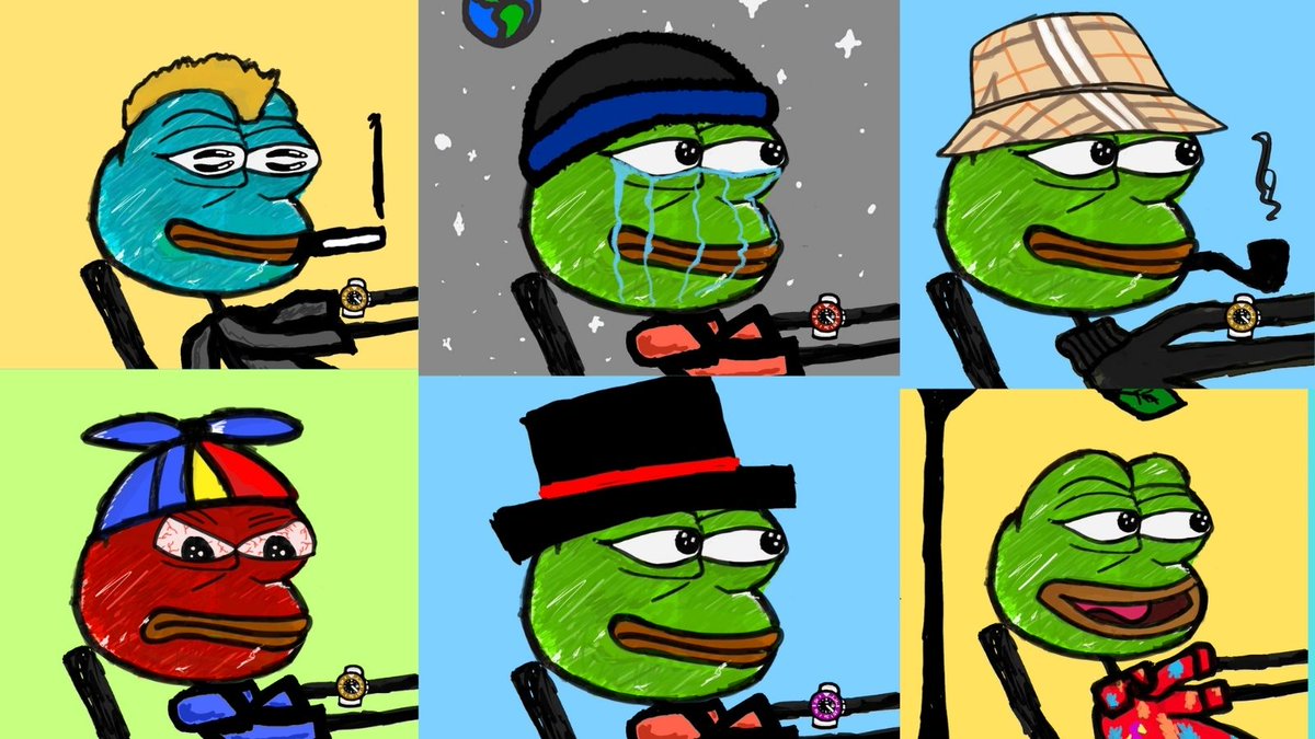 🐸follow : <a href="/Pepe_Mfers/">Pepe Mfers</a>

retweet &amp; like

#nfts  #nftdrop #nft #nftcollector #ethereum #animation #NFTCommunity #NFTGiveaway
#frognftsolana #pepethefrognft  #NFT  #BITCOIN #cryptocomnft  #NFTSELLER #nftbuyer #pepefrog