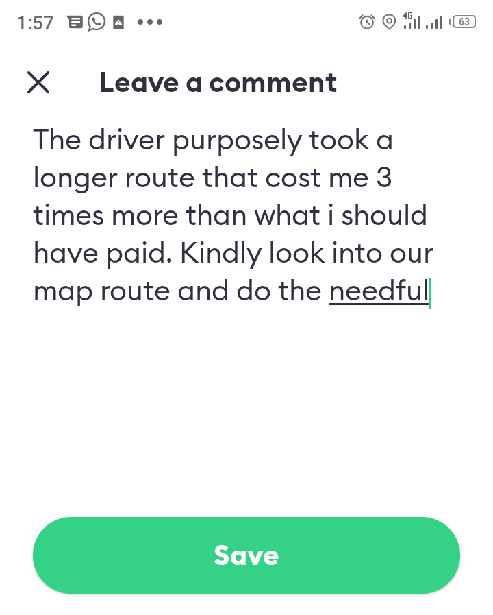 Chocoberry06's tweet photo. Dear @BoltNigeria @bolt @fccpcnigeria why am i charged N1703 waiting time when the driver didnt wait upto 5mins before i boarded the taxi? driver took a longer route that lasted more than an hour when i was almost at my destination. #CCTV #PeterObi ##ritadominic #NIMC #mcoluomo https://t.co/3cPQYqmaBP