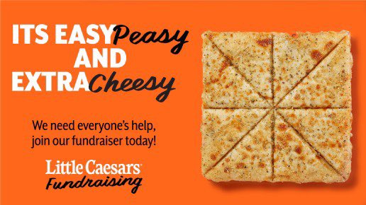fundraising.littlecaesars.com/login/join-fun…

🍕Little Caesars Pizza  Fundraiser is LIVE!🍕

Click  link to set up profile &amp; start selling delicious pizza kits &amp; yummy cookie kits!

🚐 Kits will be delivered directly to purchaser home or office! 

Pleasant Ridge Elementary PTA
Fundraiser ID: 9585