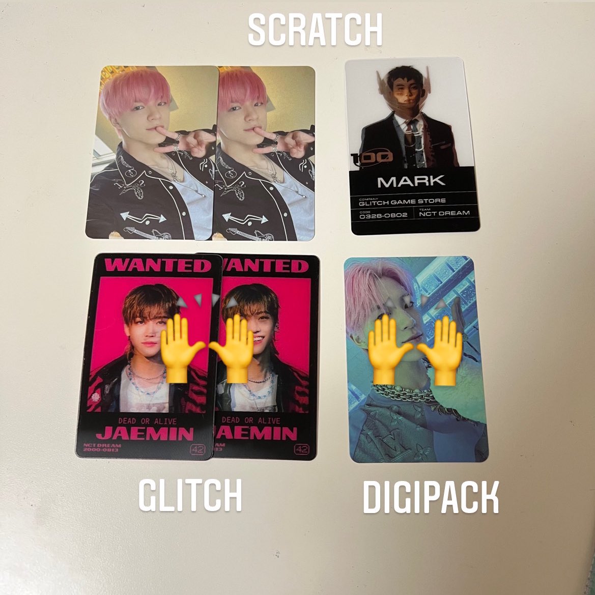 mshm_mo's tweet image. NCT DREAM glitch mode ドリム トレカ 交換

譲 マーク ジェノ 

求 ヘチャン マーク (画像2枚目💖)

ご検討よろしくお願い致します🙇‍♂️
お気軽にリプライください🫶🏻