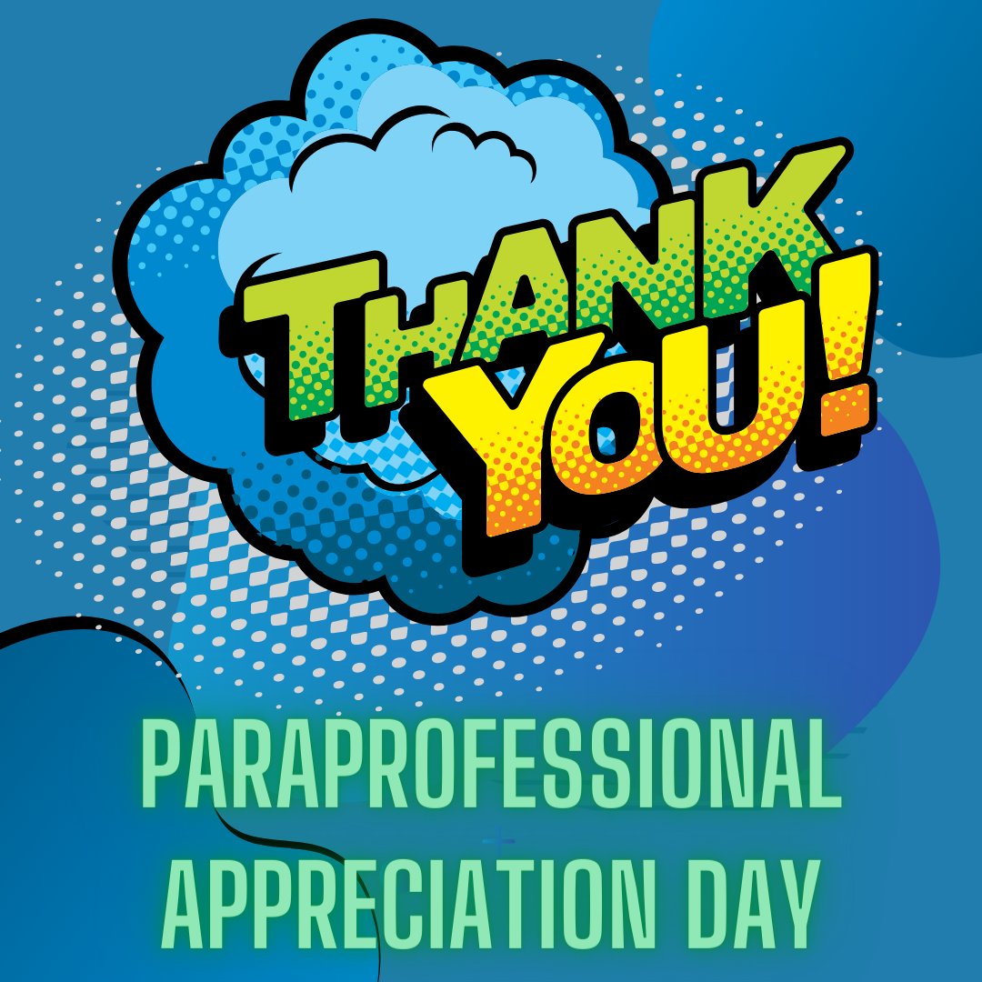 Today is #ParaprofessionalAppreciationDay &amp; we want to give a shout-out to our wonderful #paraprofessionals for the wide range of tasks they do for our students, teachers &amp; families! They are superheroes working with our Special Services Center 🦸‍♀️🦸‍♂️

<a href="/DrDenita/">Dr. Denita Maughan</a> <a href="/pbvssc/">PBVUSD Special Services</a> #WeArePBV