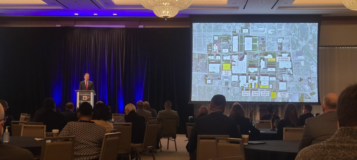 JamieLeeseberg's tweet photo. @ClevelandClinic Enjoying the Cleveland Clinic Construction Supplier Diversity &amp; Inclusion Event. Glad @moodyengineerin can participate. https://t.co/mnmpwqR7EW