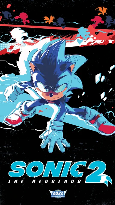 Don't miss your chance, today only(!), to see #SonicMovie2 early and get your hands on this print by @tyson_hesse and a free comic with an exclusive cover by @Loopyyylupe!

You can catch Sonic everywhere Friday!

https://t.co/V56F9XNZhg 