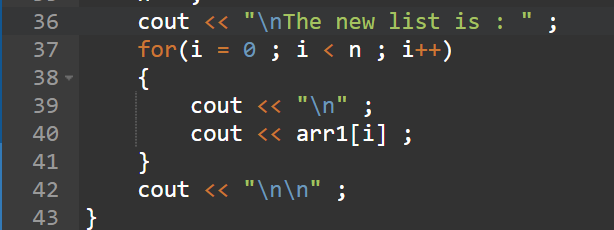 tripathi__vt's tweet photo. day"68" of #365daysofcode with 
@scaler_official

problem : "write a program to delete a element from a desired position in an array ."
//Started with C++//
#scalerdiscord #scalerlearning https://t.co/dLaElnbNoV