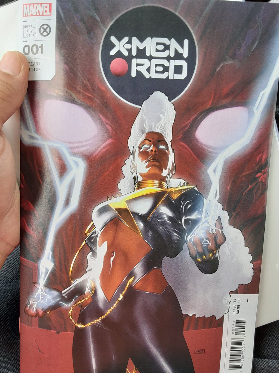 SankofaE's tweet photo. Happy #GEEKWednesday and #NewComicBookDay. Can't wait to experience this greatness. Only a few pages in and I'm already sold. #XMenRed. #XMenArrako. #NoSpoilers. Selah https://t.co/6TY74deB57