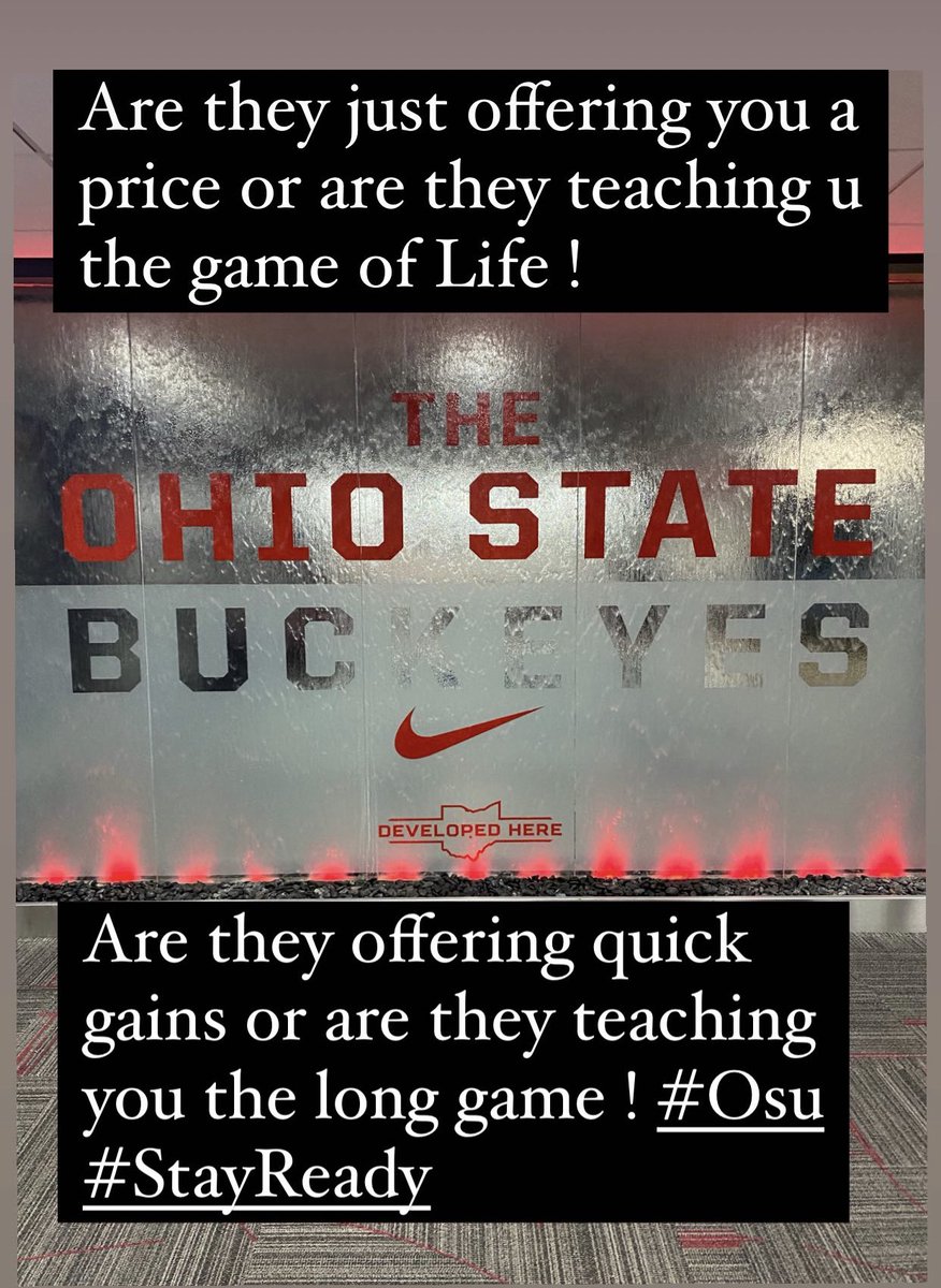 You have to learn before you earn !
#StayReady #Osu #Gobucks