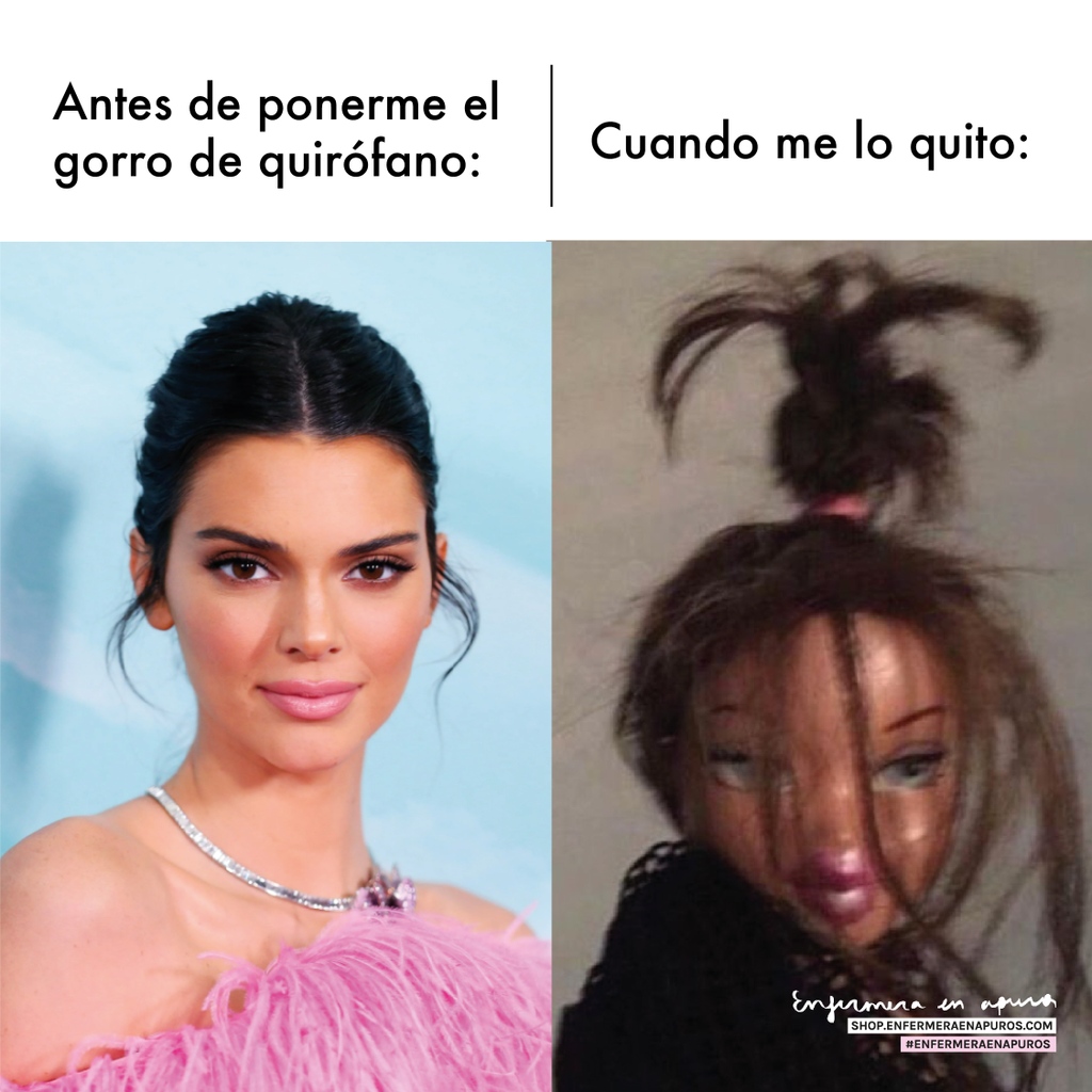 La dura vida de la enfermera despeinada 🤣