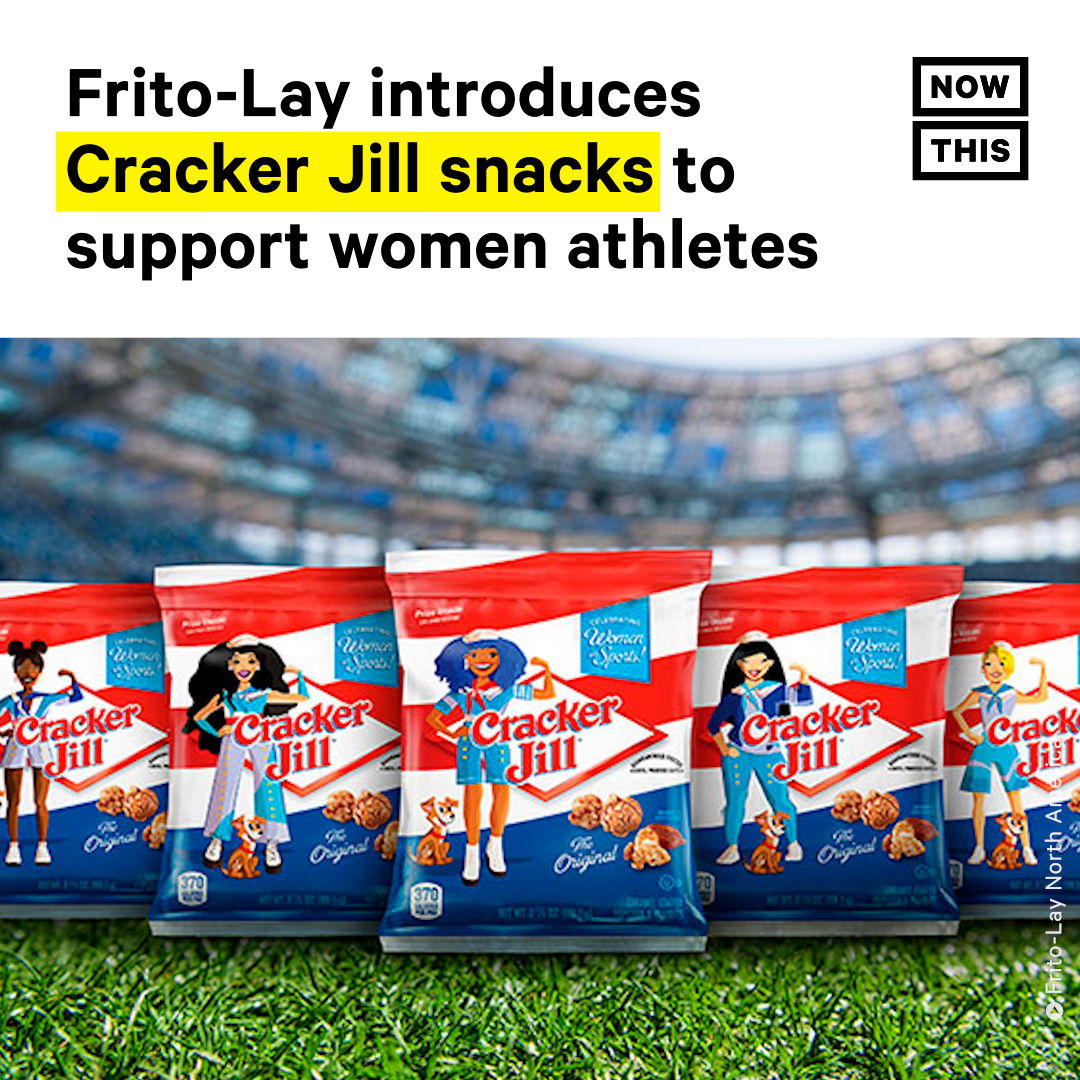 NowThis on Twitter "The Cracker Jack brand is 'Cracker Jill
