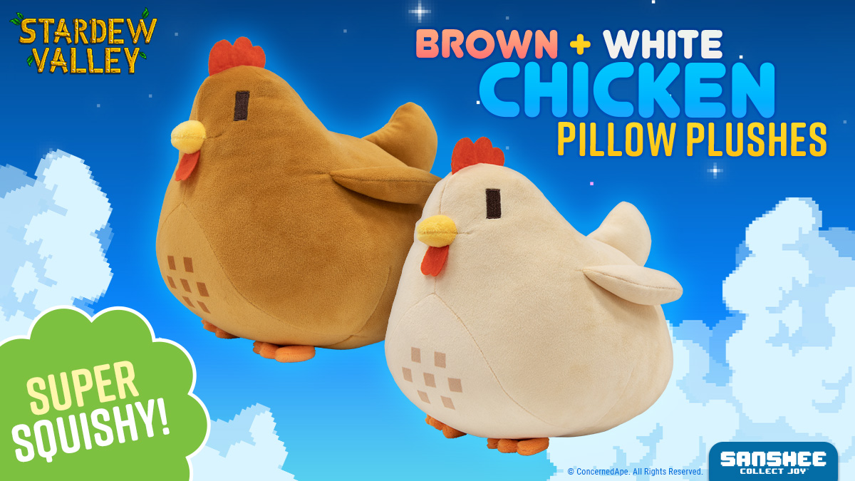 Stardew Valley - Void Chicken Pillow Plush