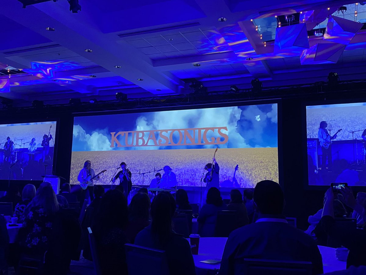 The @kubasonics kicked-off the morning and it was the perfect way to begin the day! #hnlconference2022 #HNL #HNL2022