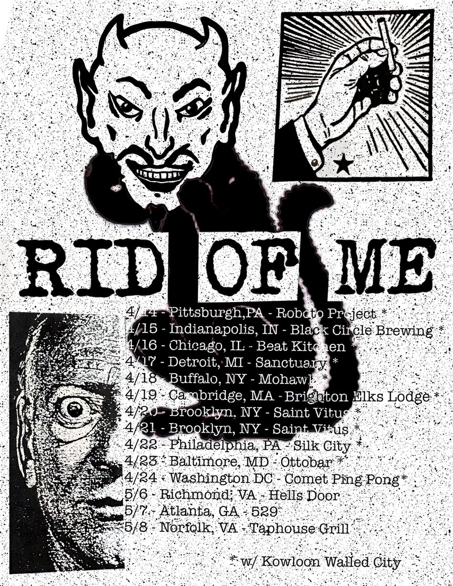 Rid Of Me
Spring 2022

knifehitsrecords.com/events