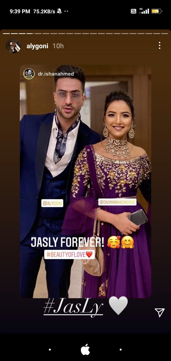 Okayy this one is love🥺♥️
Ishan Bhai🥺💘 that #JasLyForever and #beautyoflove got my heart🥰
@AlyGoni @jasminbhasin 

#JasminBhasin #AlyGoni #JasLy #JasLyForever #JasLyians