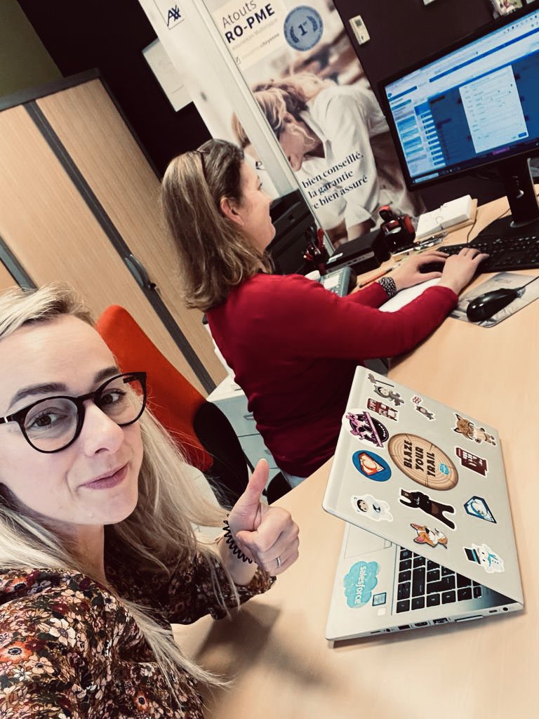 Quand notre <a href="/Coachsdesventes/">CoachsDesVentes</a>, la princesse ;-) <a href="/AnneG_Pugeaut/">PUGEAUT Anne Gaëlle</a> se rend en terre Mâconnaise c’est pour faire de la PRVT avec une jeune collaboratrice de l’agence Massa Clivio ! #CDAvecVous