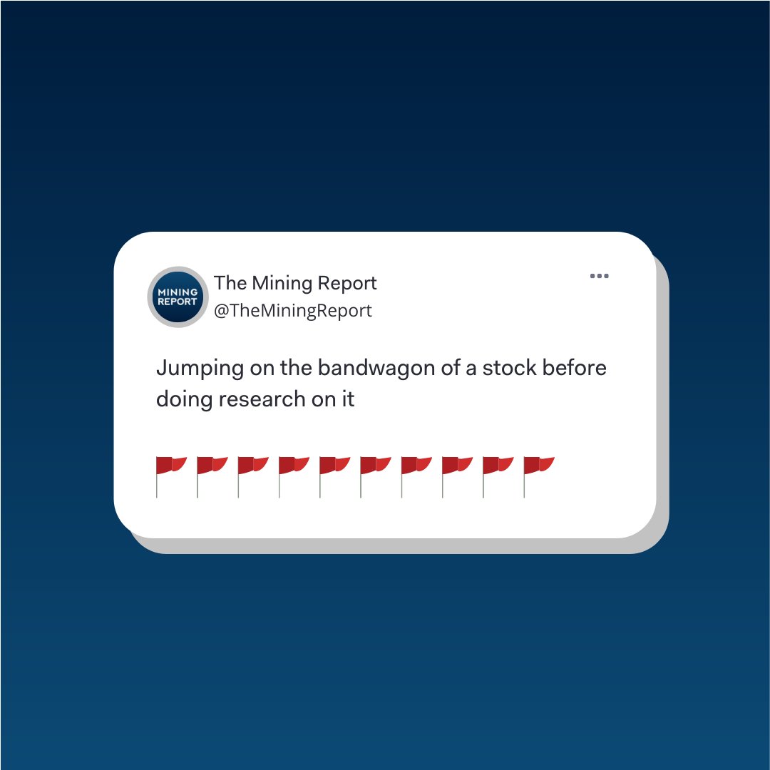 Mining Report tweet media