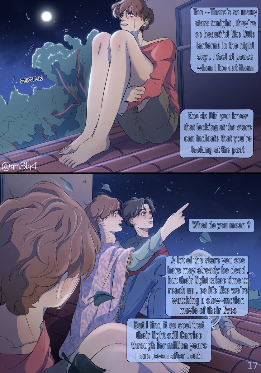 Am3la4's tweet photo. [5/8] 
#taekook #vkook #kookv #Btsfanart
🚫All characters are not real🚫 https://t.co/6qBJOXRVkR