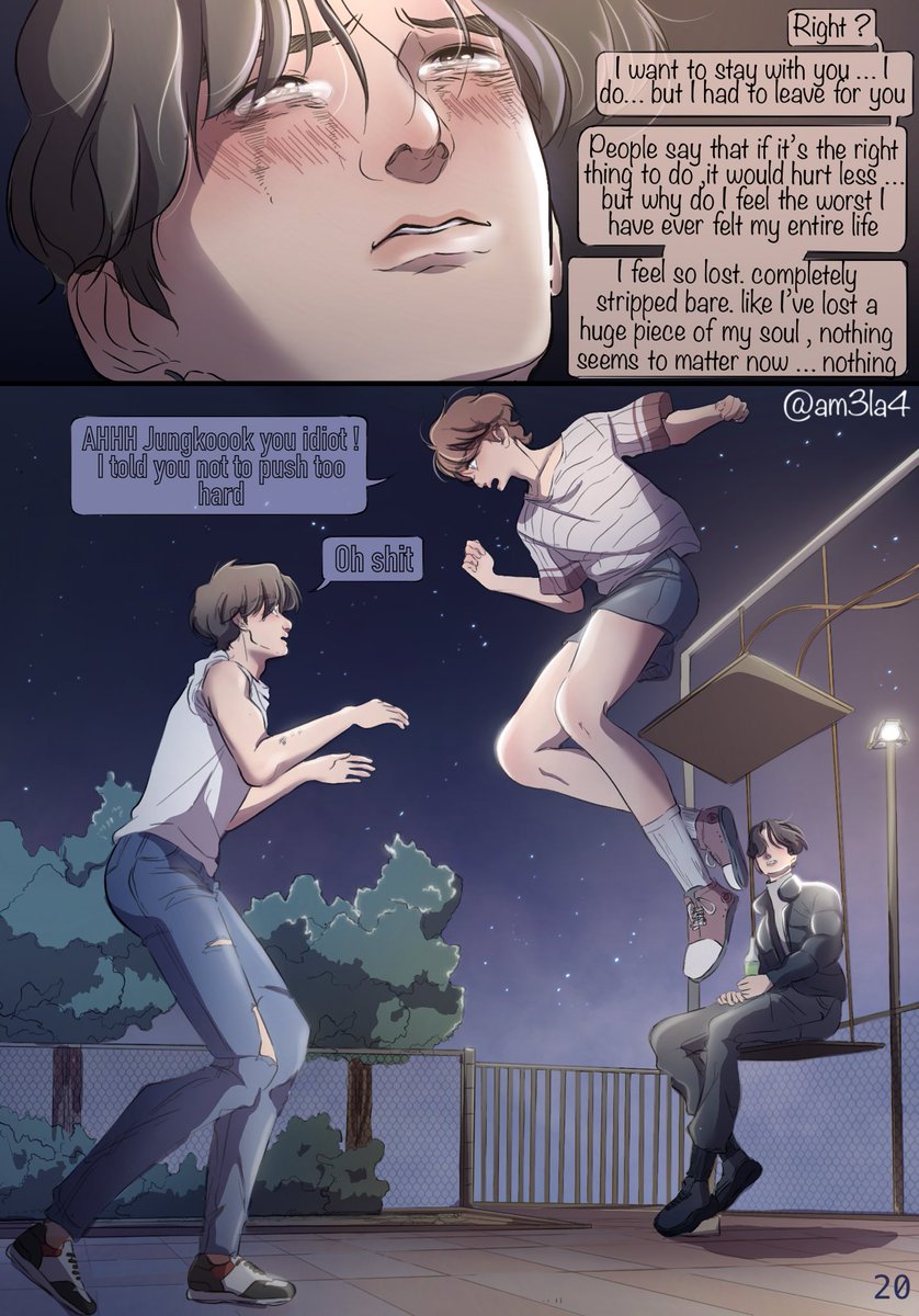 Am3la4's tweet photo. [5/8] 
#taekook #vkook #kookv #Btsfanart
🚫All characters are not real🚫 https://t.co/6qBJOXRVkR