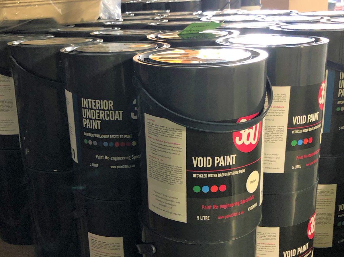 BagnallsGroup's tweet photo. Our Wolverhampton branch is yet again leading the way when it comes to #recycling and #EnvironmentalResponsibility.
The branch has recently been sending leftover paint from projects to @Paint360UK to #recycle into new paint.
#Paint360 #CSR #PaintingaGreenerFuture https://t.co/8a4WKjPeMZ