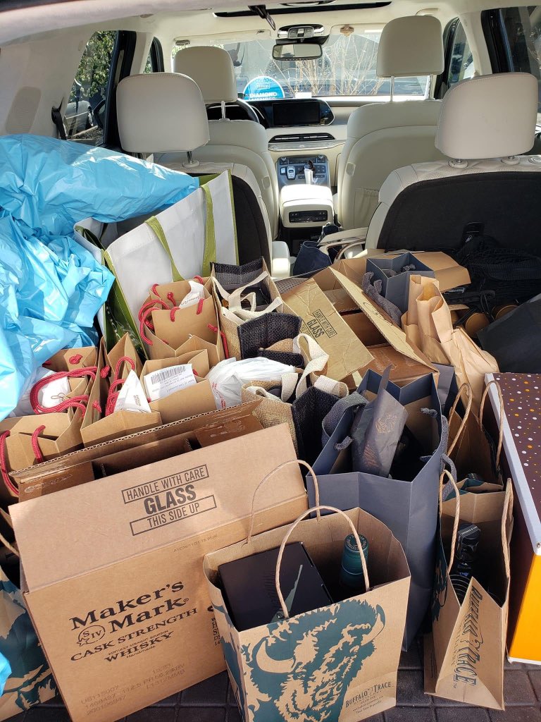 BourbonRetail's tweet photo. Delivery going out https://t.co/SUSYeQA85I