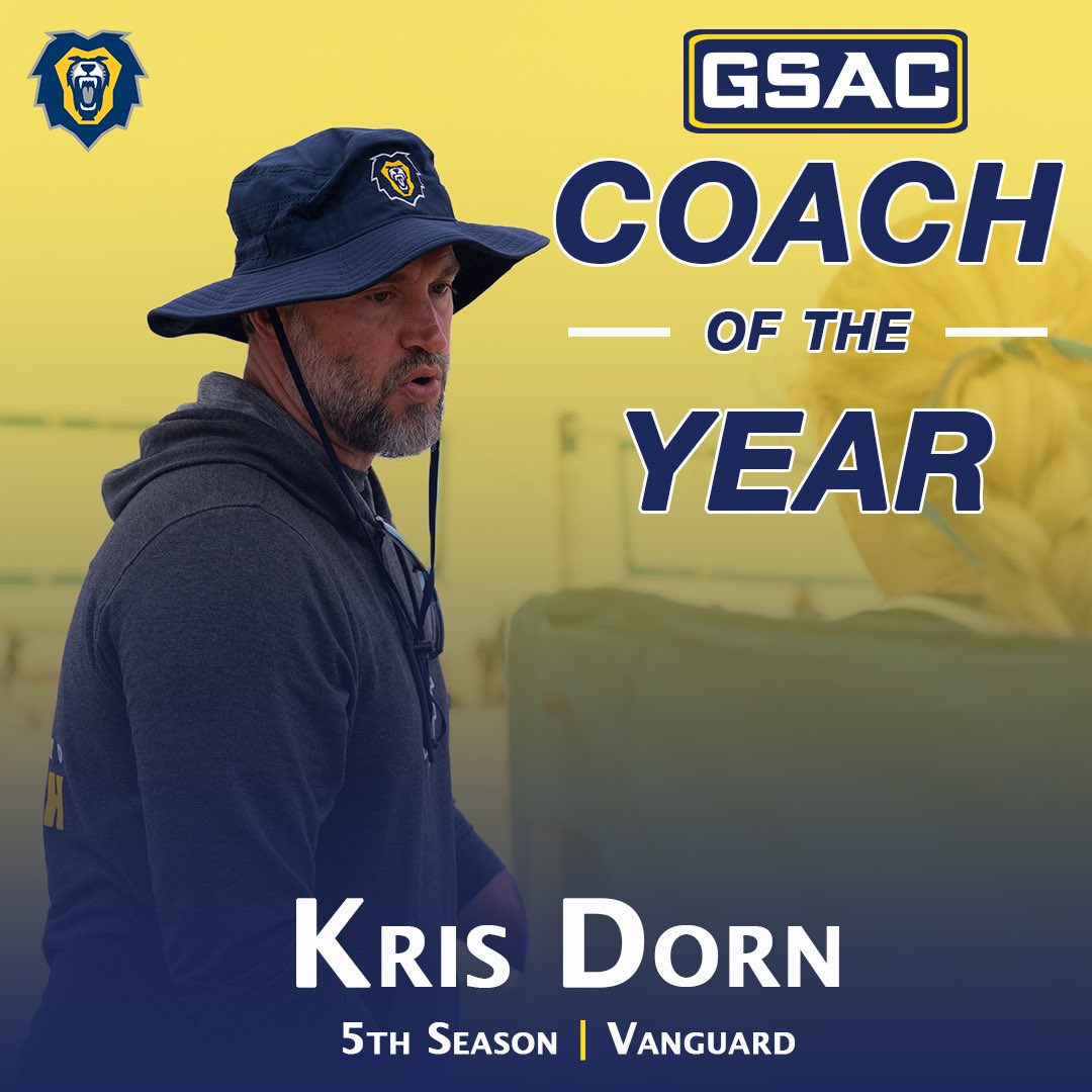 gsacsports's tweet photo. GSAC 🏖🏐 All-Conference Team‼️
•••••••
Katia Dizon and Kate Pestova of @OUAZSpirit were selected as the Pair of the Year. Emma Galloway from @VULions was voted Freshman of the Year. Kris Dorn &amp; Annett Davis share Coach of the Year honors.

📰 - https://t.co/jn0QdIUJYc https://t.co/tpLKK0FD6p