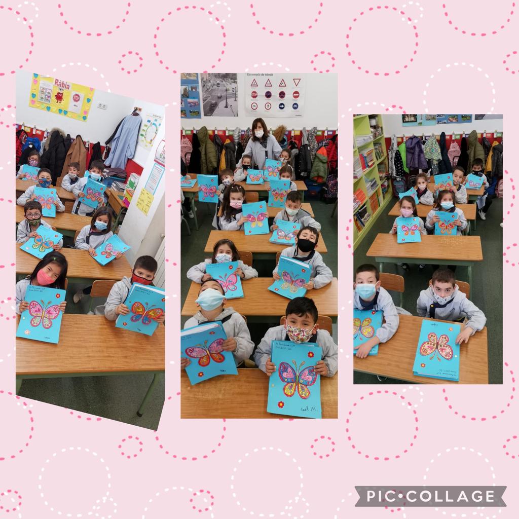 joanpacn's tweet photo. Després d'aprendre I treballar molt durant aquest segon trimestre @immaculadahorta ,aquí tenim el resultat!! Els alumnes de 1r portem els àlbums a casa amb molta il.lusió!! 💞 https://t.co/DGa2kRTsVl