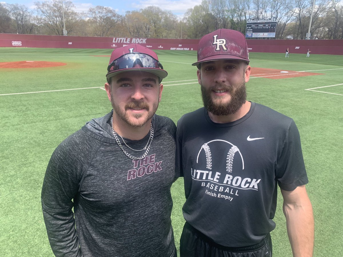 Big props to this week’s Trojan ⚾️ Players of the Week!

Hitter: <a href="/cmcwilliams05/">Canyon McWilliams</a> 
Pitcher: <a href="/_sawyer15/">Sawyer</a> 

#LittleRocksTeam