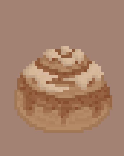 natoptishi's tweet photo. speedpaints | recipes | cinnamon rolls🍂🥛🌿
-
#cutefoodart #foodillustrations #cutedessert #bitart #pixelgame #ue4 #miumagame #octobit #dotpict #cutepixelart #8bitartwork #octobit2020 #oldschoolgame #pixeljoint #pixelartmagazine #pixelstudio #asepriteart #pixelsprite #pixelrpg https://t.co/aA0rWS7GPY