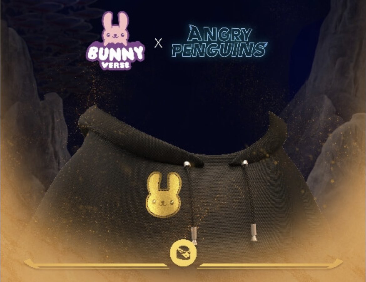 Baxt38000's tweet photo. Hum je viens de recevoir un #nft annonçant un partenariat entre @bunnyverse_egld et @AngryPenguins_  🐰 🐧…
Vu les 3D similaires et les annonces faites par bunnyverse sur don discord je pense qu’ils développent une #Metaverse pour les 🐧 ou alors les intégrer à la leur .
#Elrond https://t.co/Gff2KupDJu