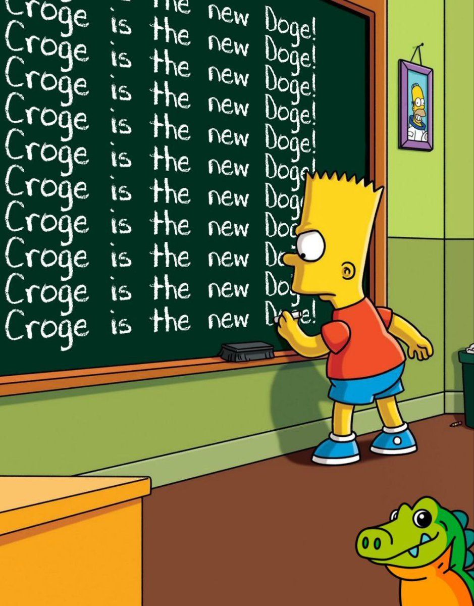 CrogeCoin's tweet photo. @binance Croge is the new doge on the #CronosChain! 50m! https://t.co/mdhTL2xbs4