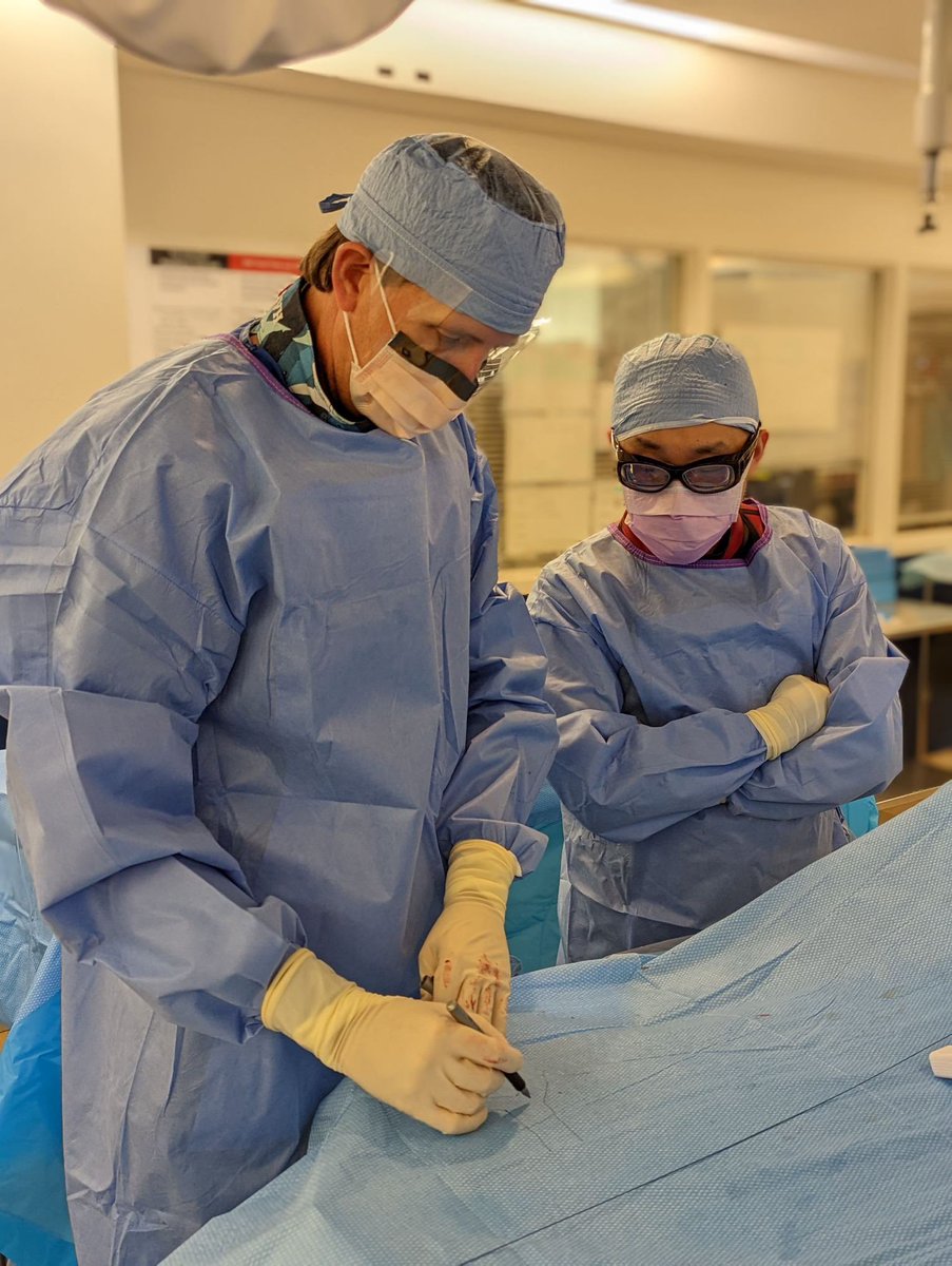 Rusty Hofmann (@rustyhofmannMD) on Twitter photo 2022-04-06 17:11:03 The best teaching is real-time. Using a sterile pen on the sterile drape as my “chalk and blackboard” to teach my resident about stent landing location. @Stanford_IR @StanfordMed @JVIRmedia The best teaching is real-time. Using a sterile pen on the sterile drape as my “chalk and blackboard” to teach my resident about stent landing location. @Stanford_IR @StanfordMed @JVIRmedia