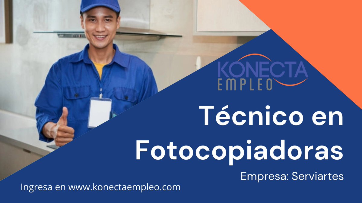 KonectaEmpleo's tweet photo. ¡Oportunidad de empleo para El Salvador!

Para mayor detalle sobre las plazas y aplicar a ellas ingresa en el siguiente enlace: 
Técnico en Fotocopiadoras https://t.co/UiKKq9nP2D  

#trabajosv #konectaempleo #empleosv #vacantes #busquedadeempleo #elsalvador #bolsadeempleo https://t.co/kiTxeEabMU