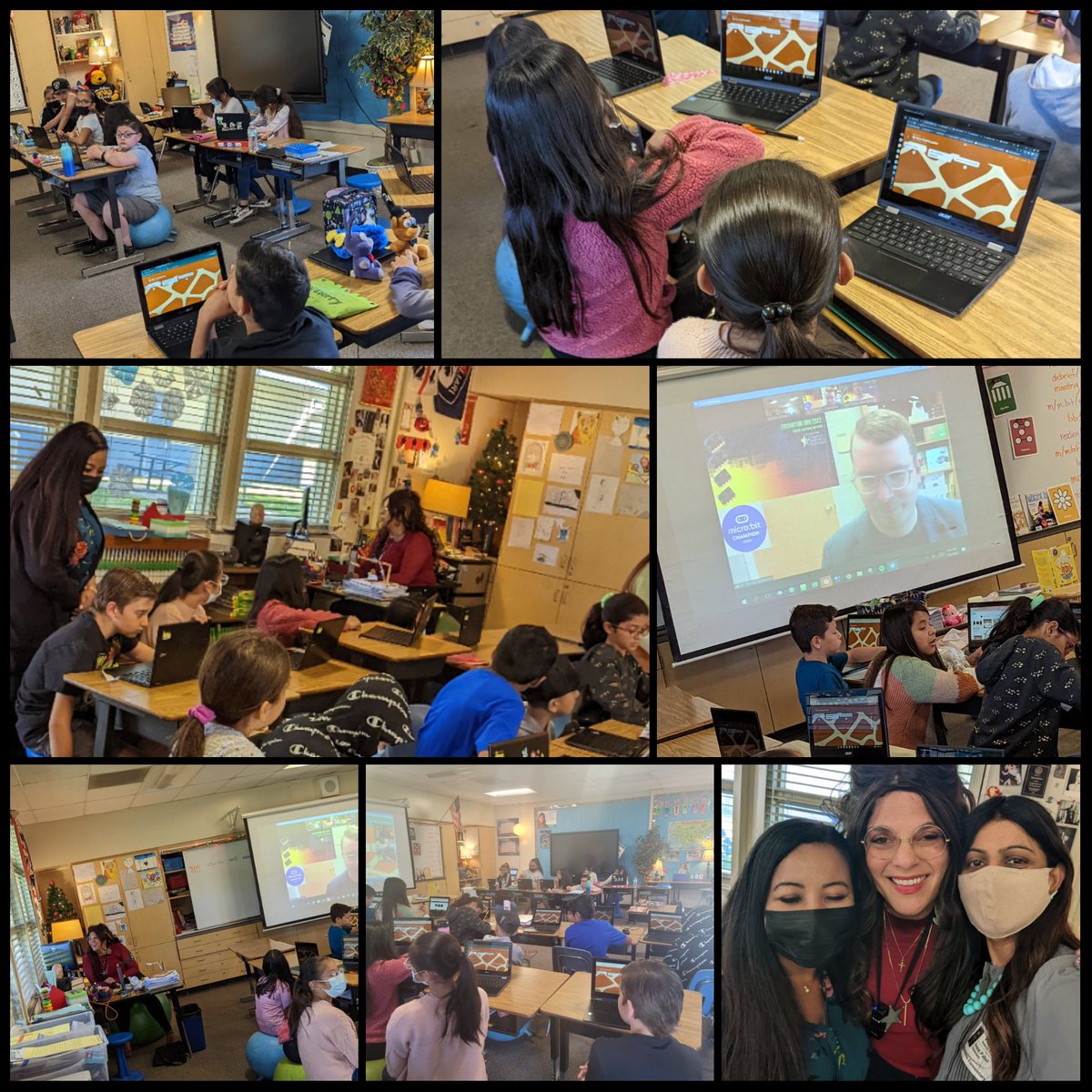 @MissDeMaci's class is kicking off #innovationday with North America @microbit_edu Champions. Great brainstorming session! Can't wait to see those plush pals! @Sonal_EDU @SBCSS_EdTech @MsNyreeClark @KatieHenryDays #IEinnovationday #IEmicrobitPLN