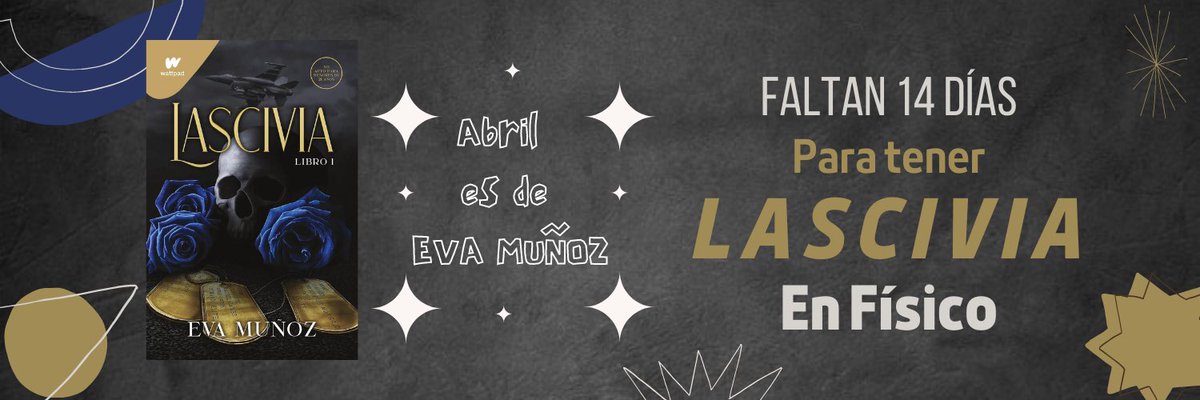 _NicoleeMorgan's tweet photo. ✨¡ABRIL ES DE EVA MUÑOZ!✨

Faltan 14 días para tener LASCIVIA en físico. 

#LasciviaEnFísico 🐺💙 https://t.co/SA8xb1eay6