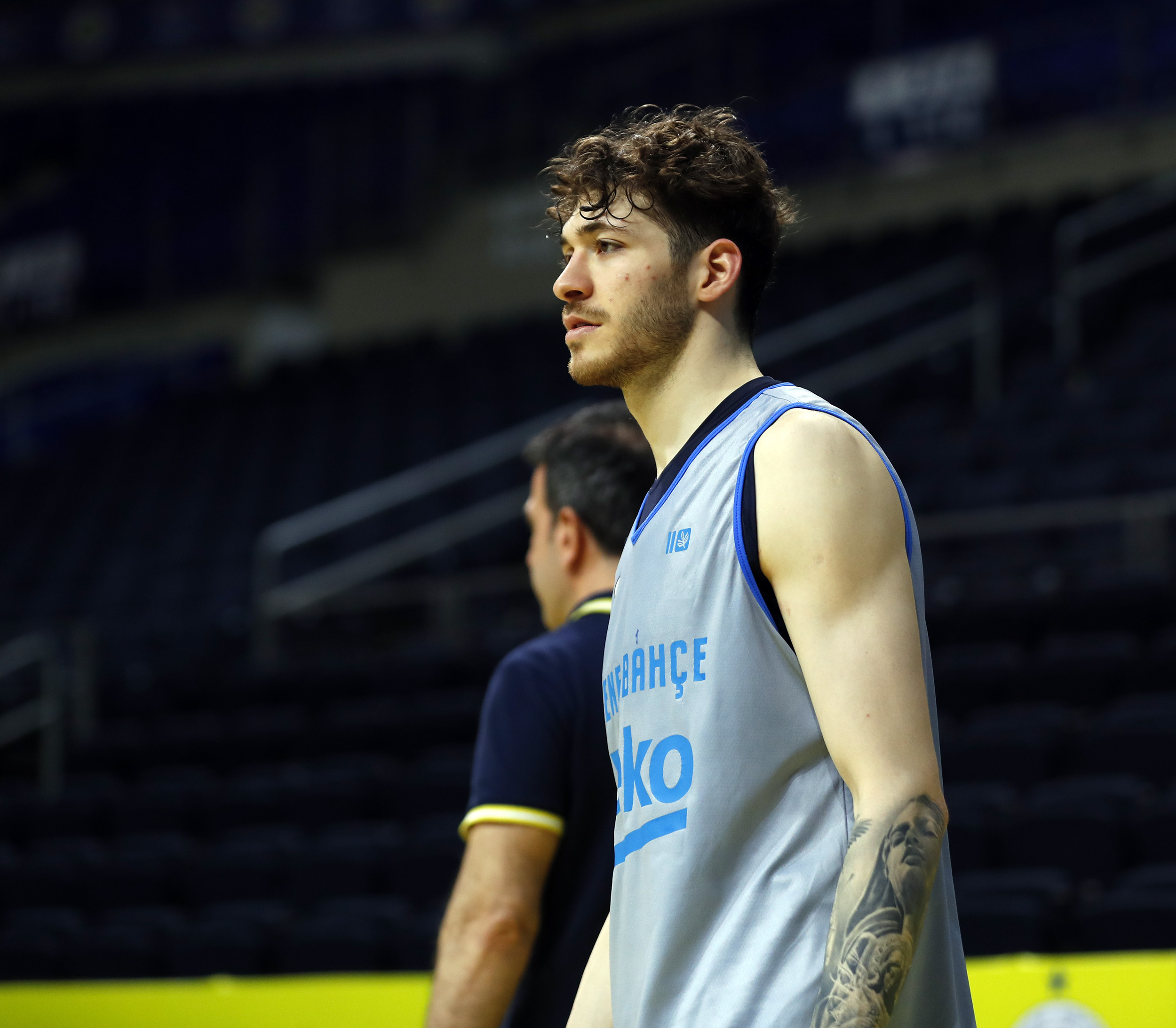 Şehmuz Hazer Fenerbahçe Beko Antrenmanında
